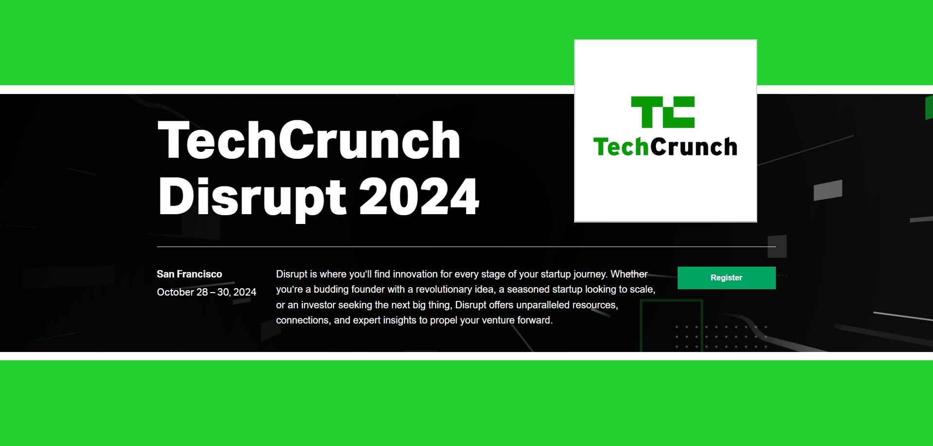 TECHCRUNCH DISRUPT 2024 (SAN FRANCISCO)